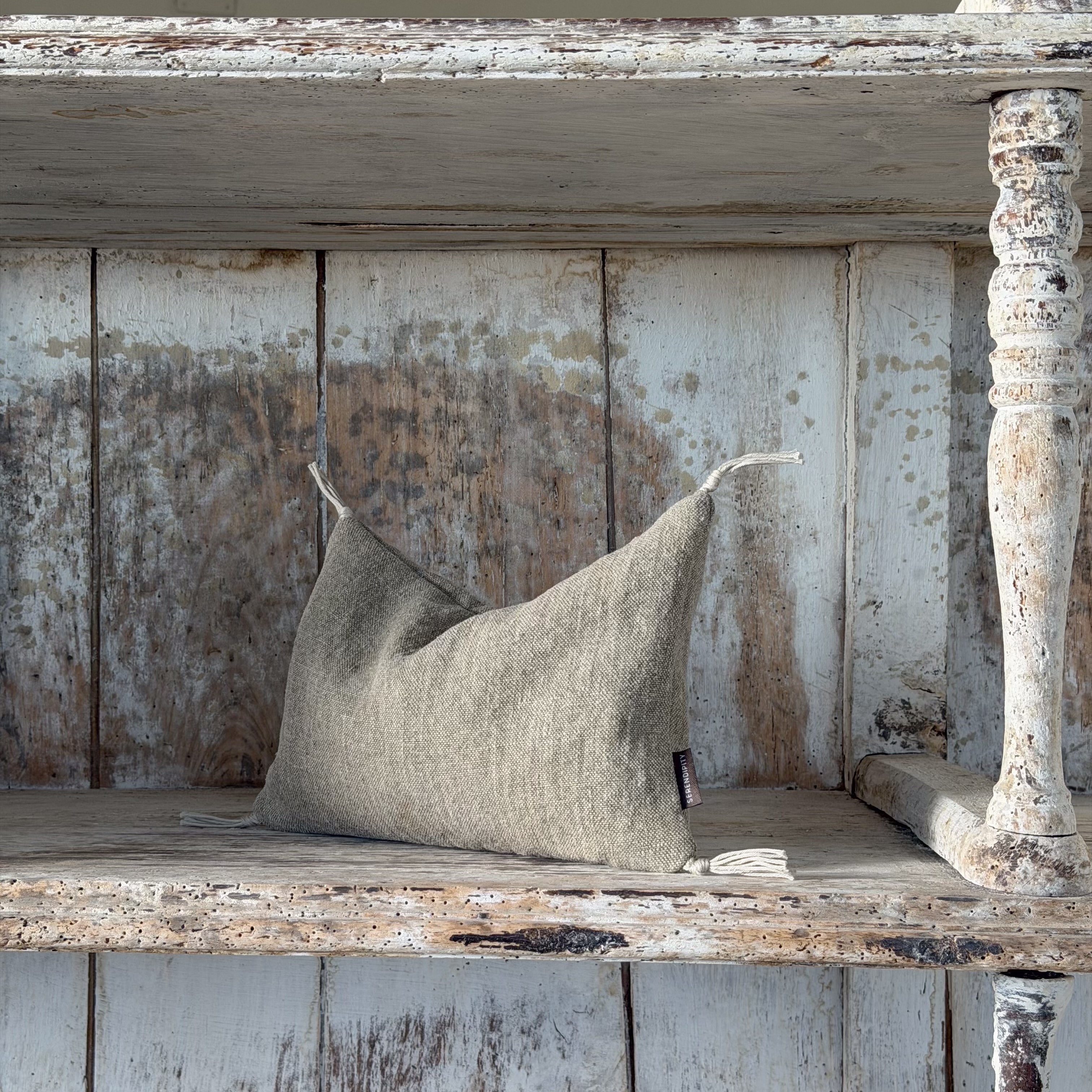 Provence · Cuscino di farro - Natural Hemp Beige