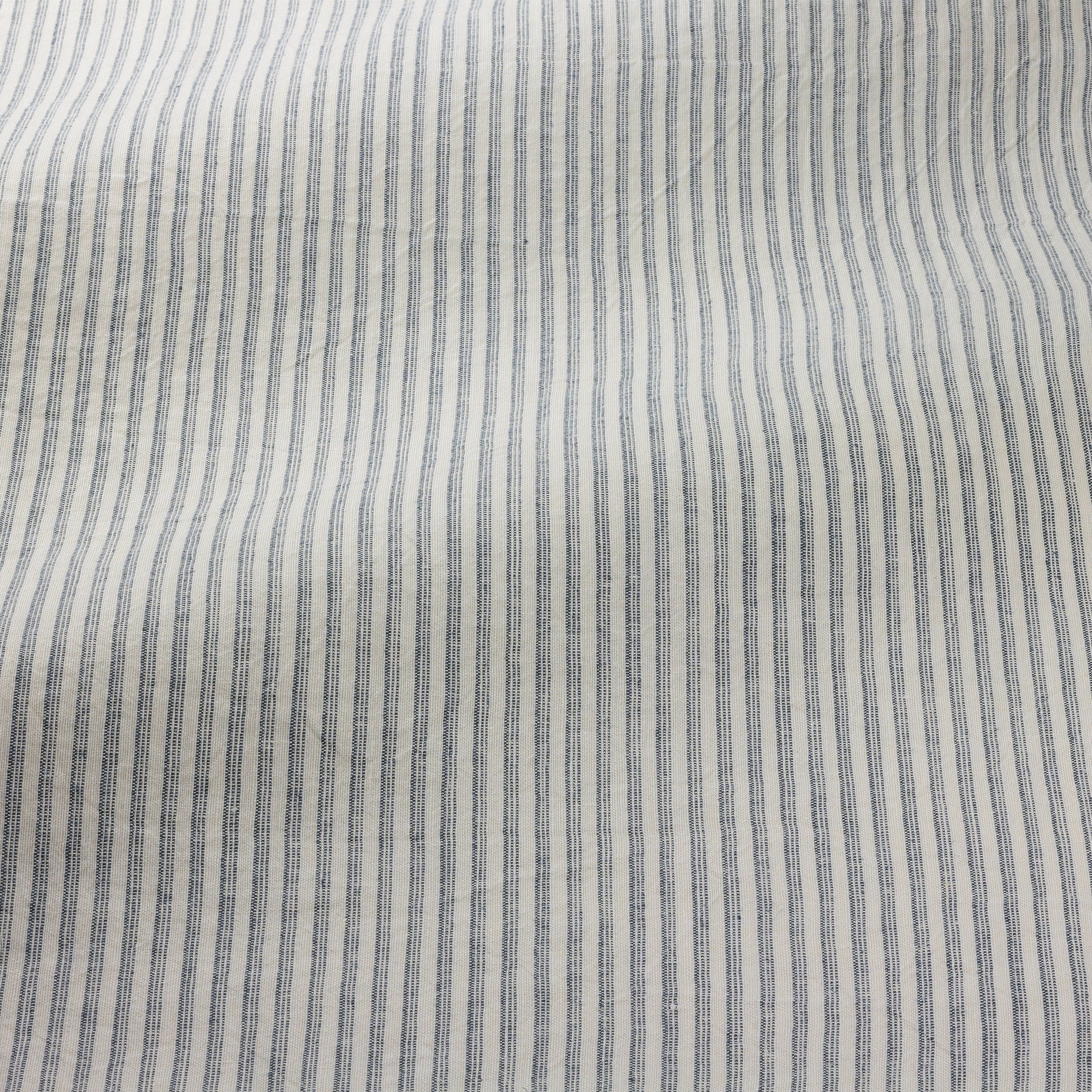 Cascais Navy and ivory stripe (13 cm x 15 cm)