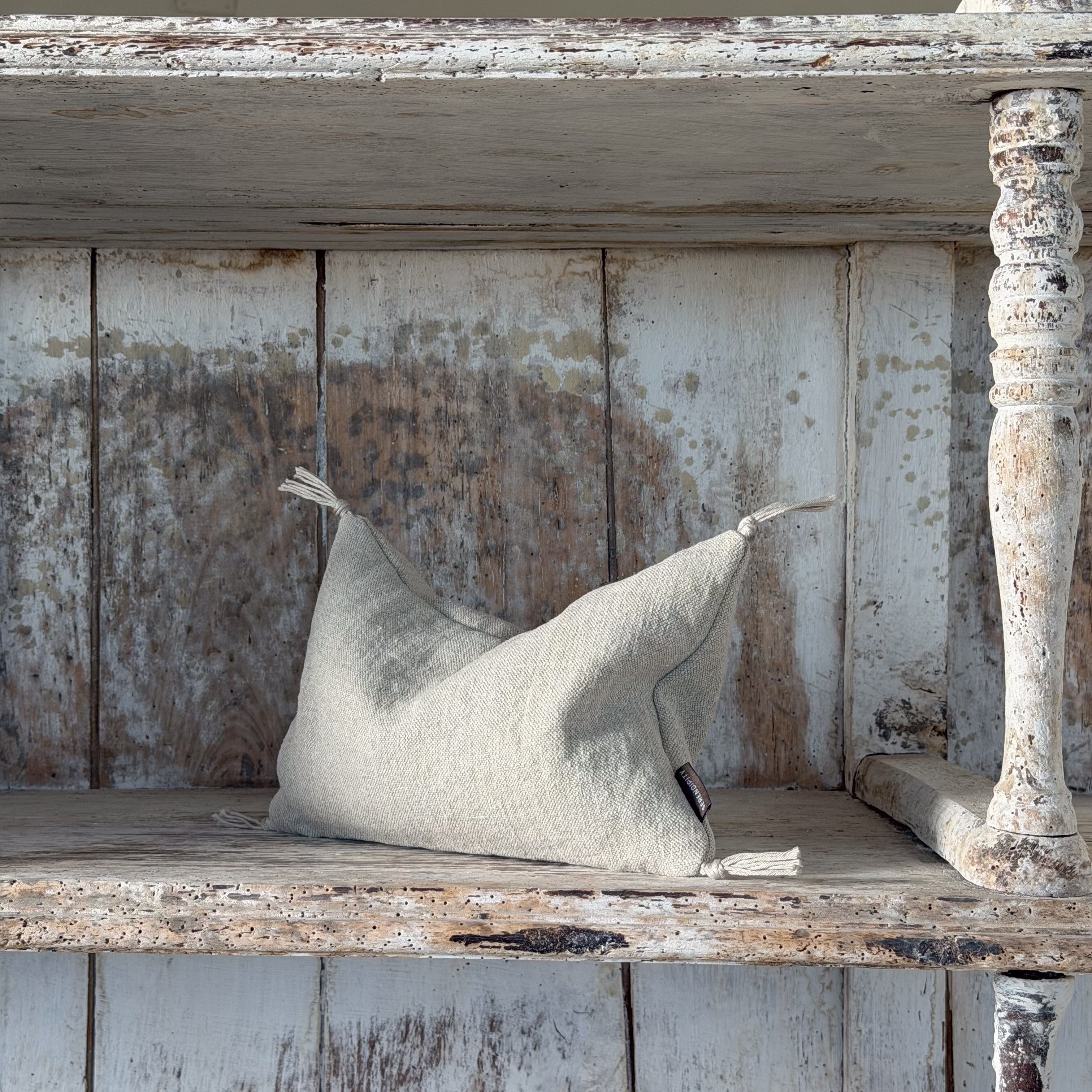 Provence · Cuscino di farro - Neutral Linen Hue