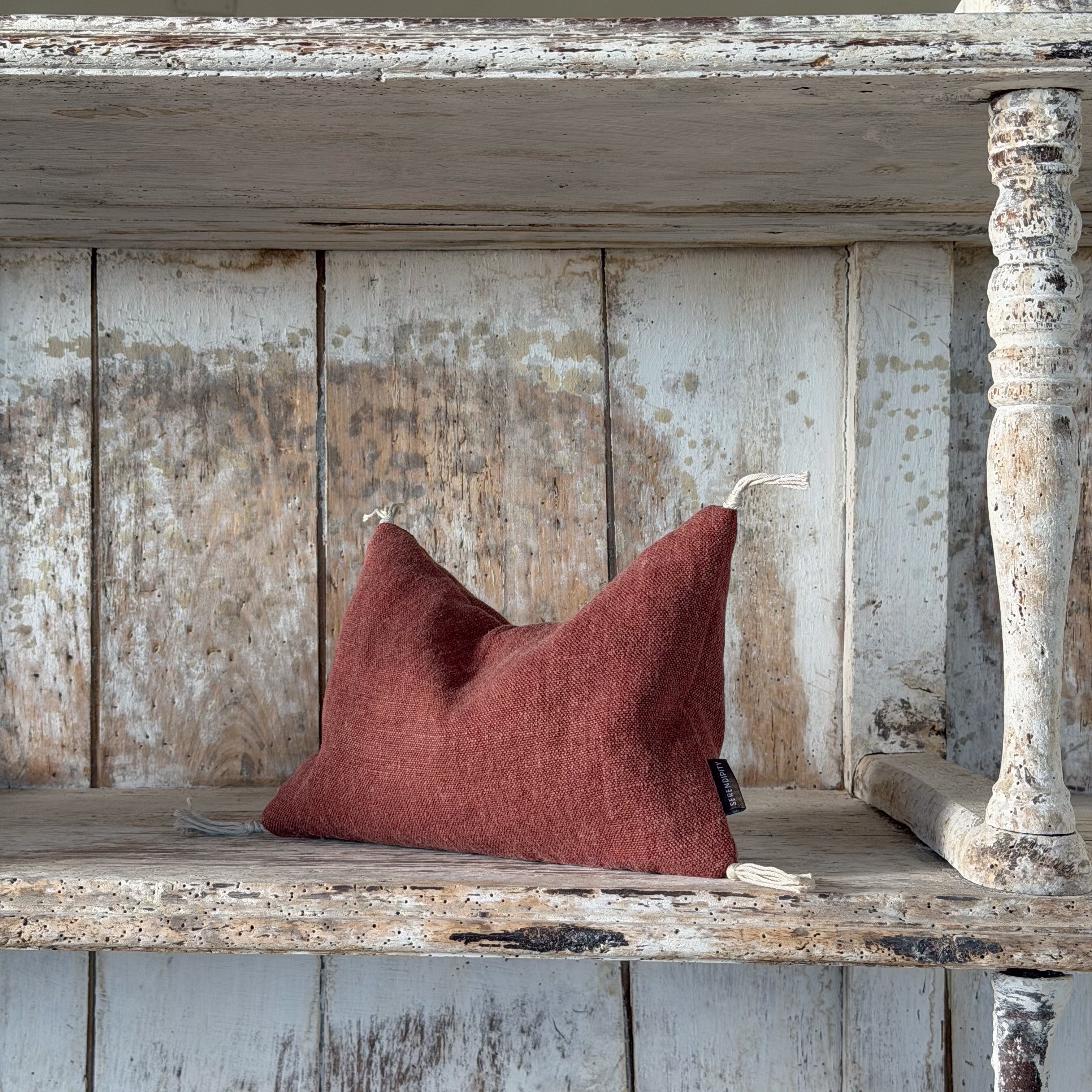 Provence · Cuscino di farro - Warm Reddish-Brown