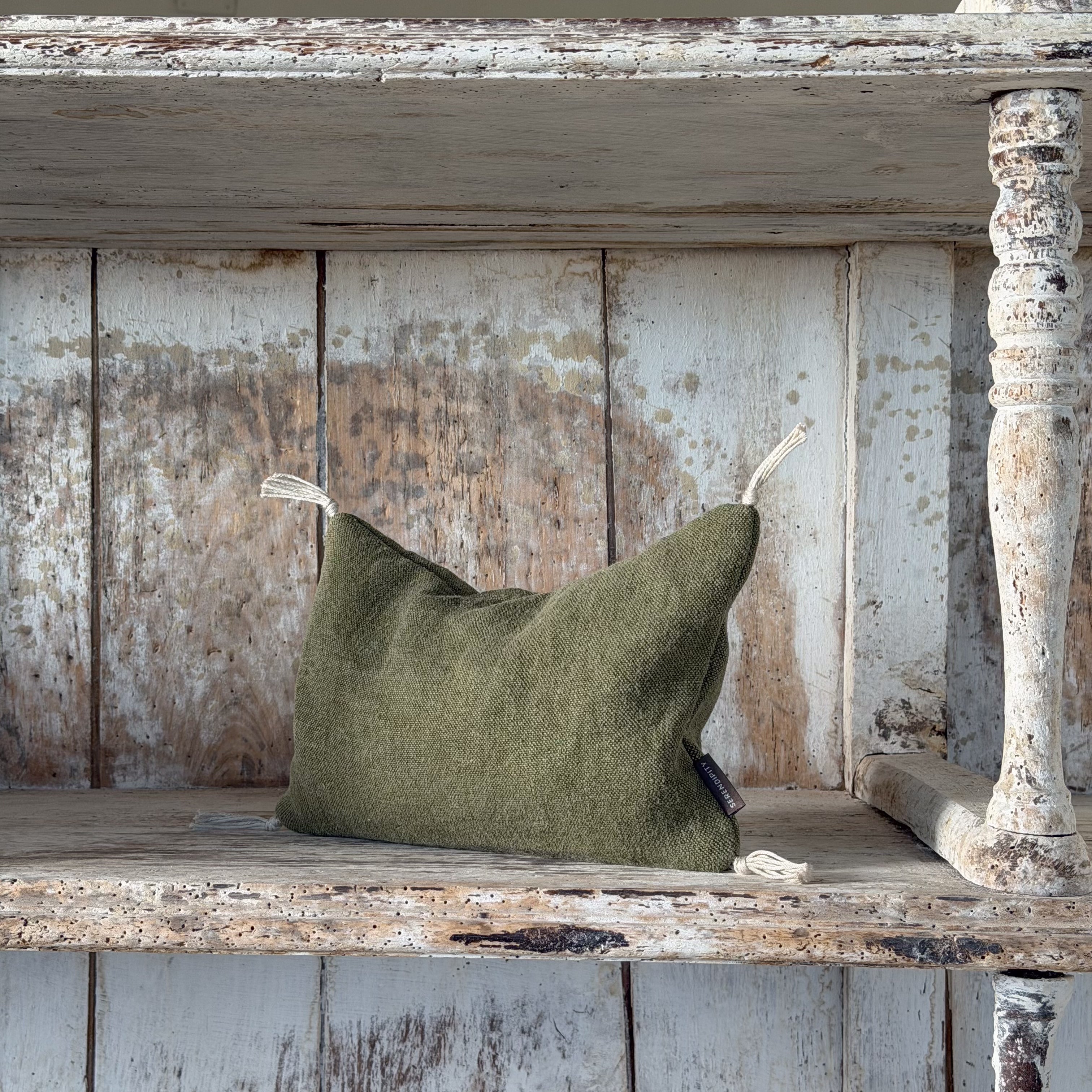 Provence · Cuscino di farro - Forest Green