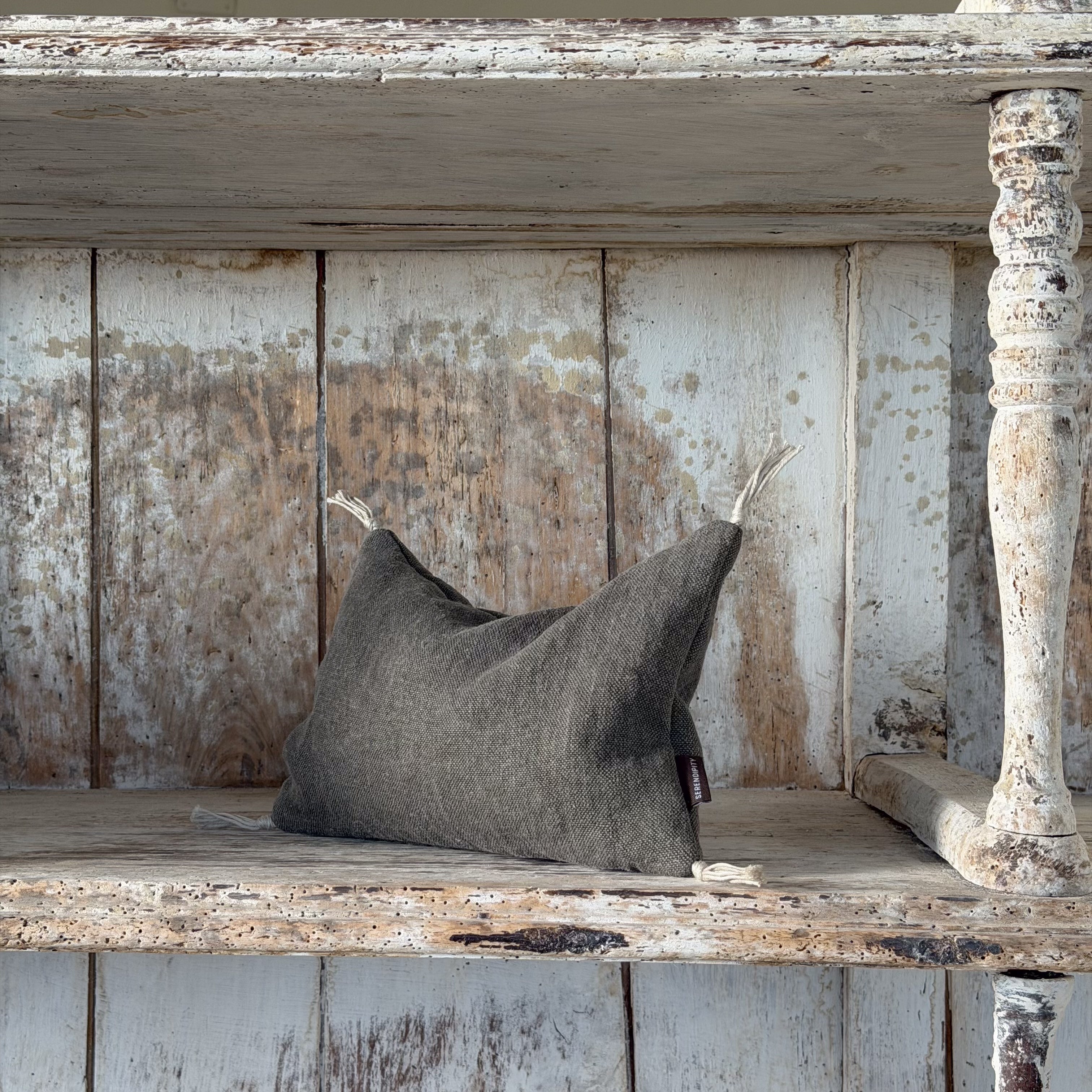 Provence · Cuscino di farro - Dark Grey