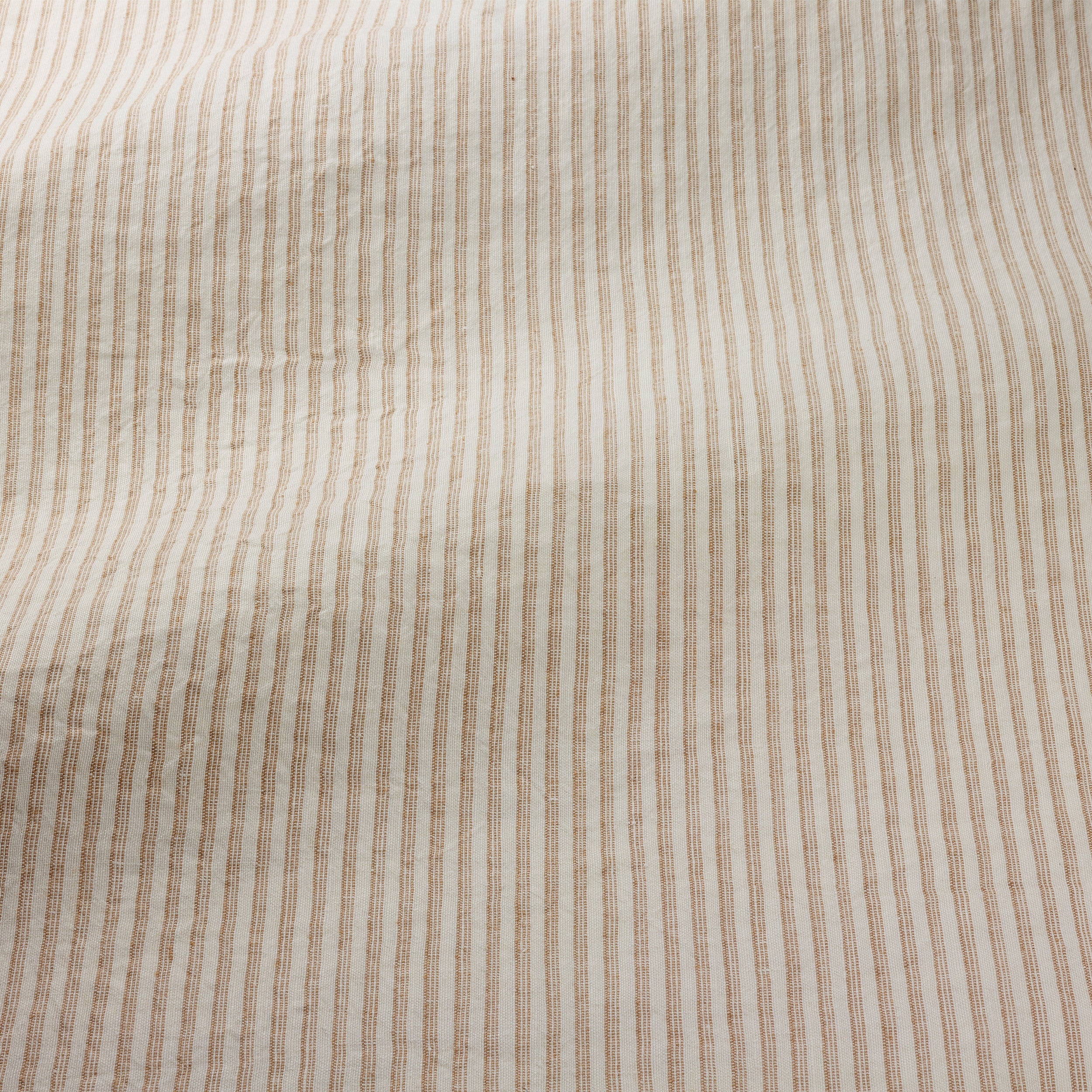 Cascais Ochre and ivory stripe (13 cm x 15 cm)